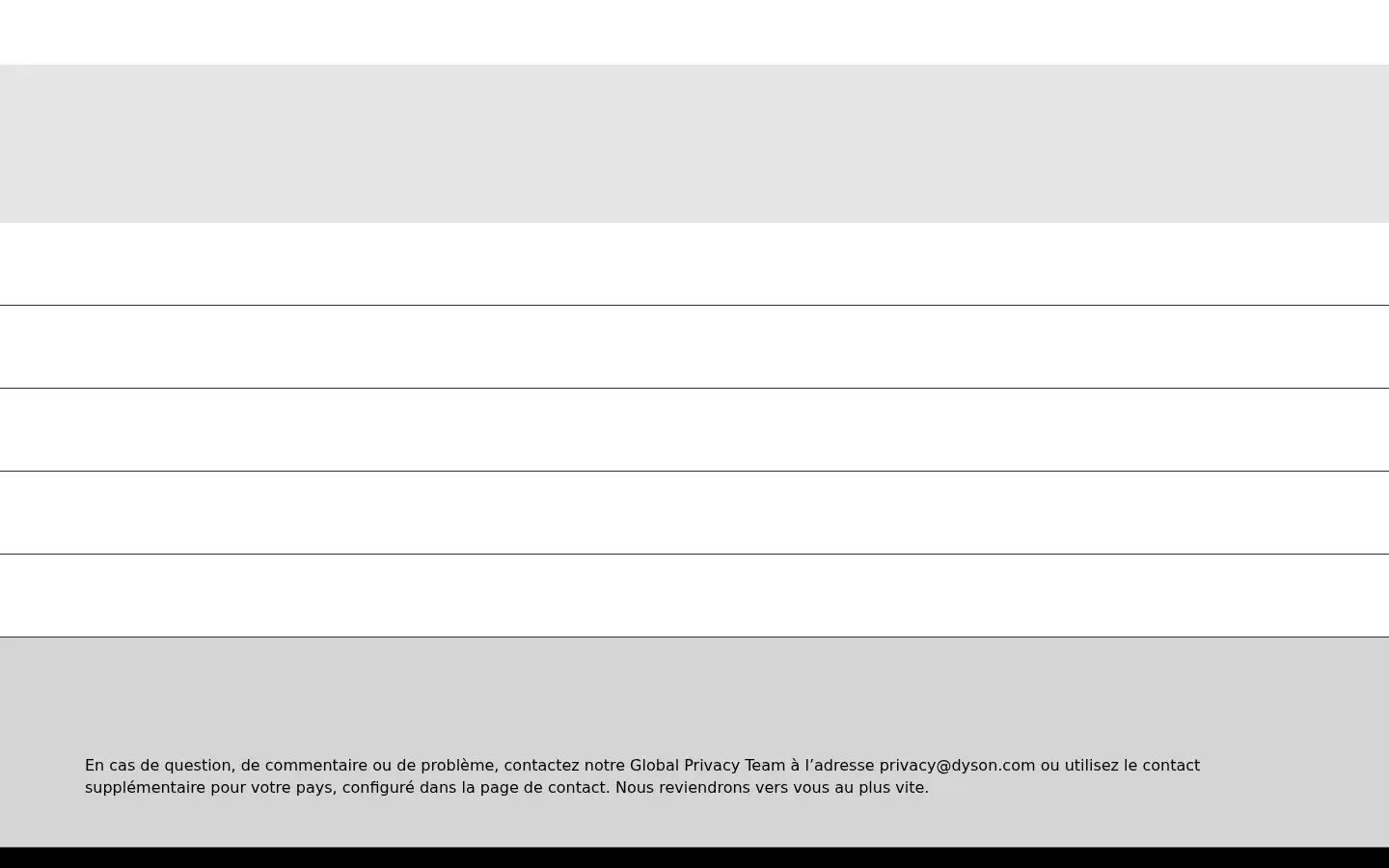 Screenshot of dyson.com