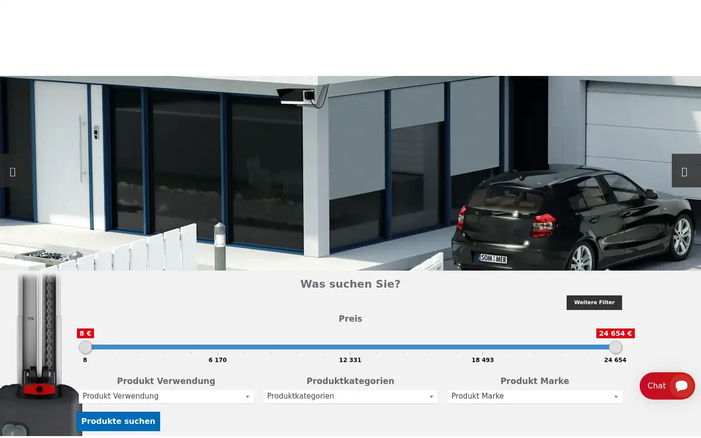 Screenshot of e-adams.de