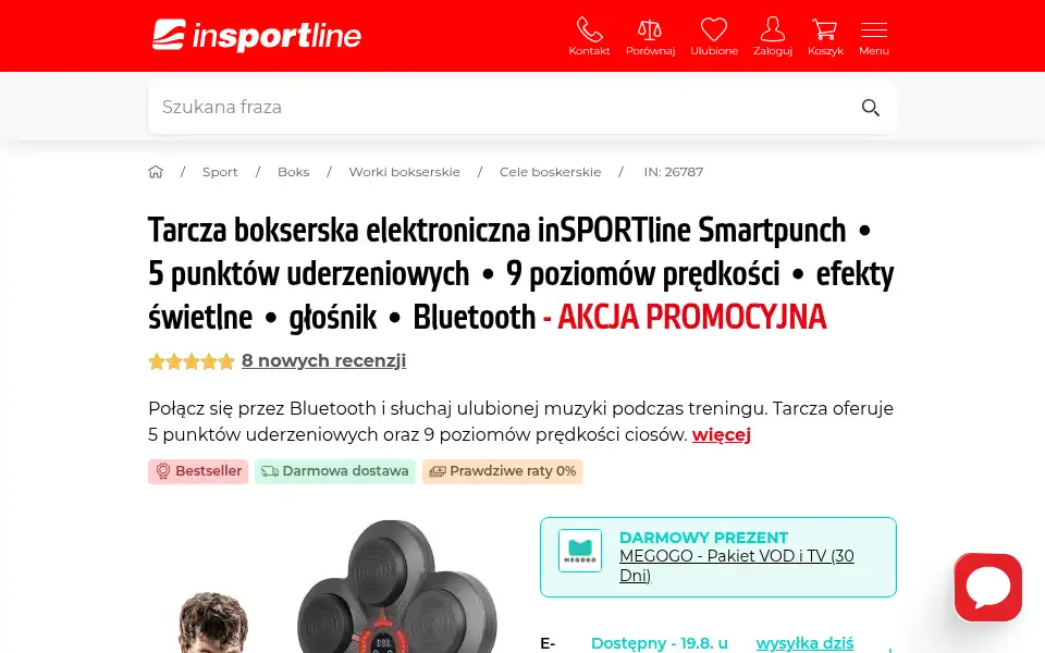 Screenshot of e-insportline.pl