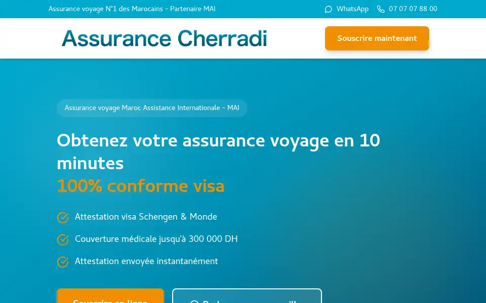 Screenshot of e-mai.ma