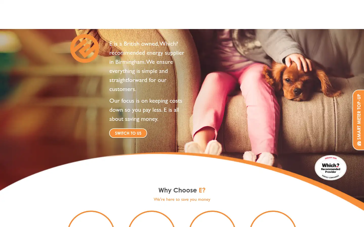 Screenshot of e.org