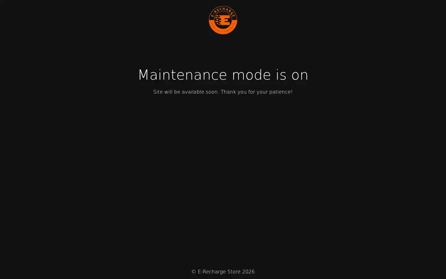 Screenshot of e-recharge.net