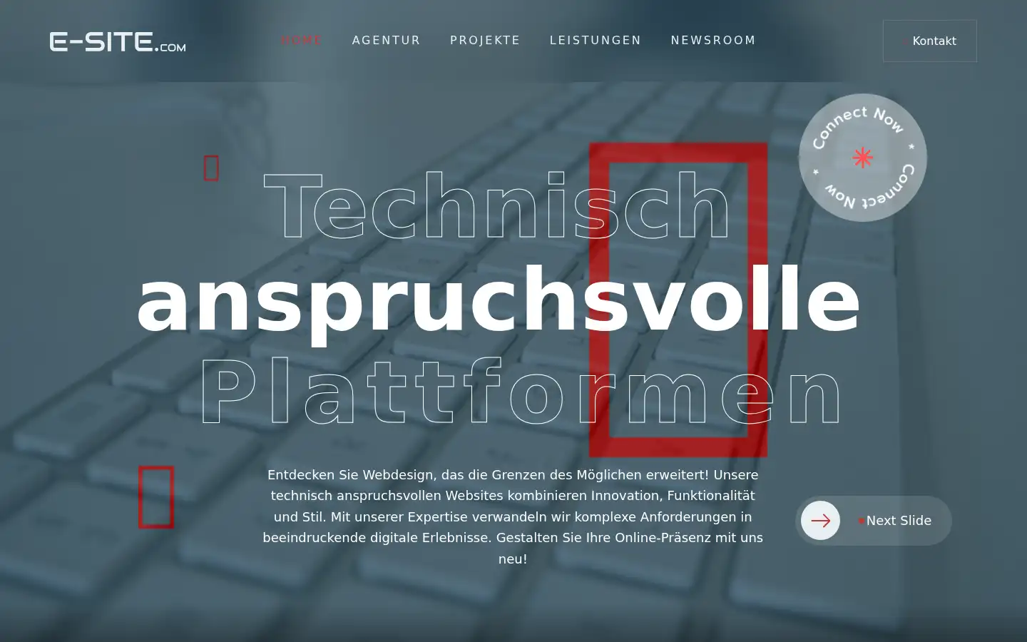Screenshot of e-site.com