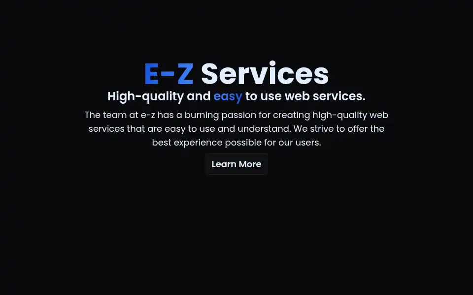 Screenshot of e-z.gg