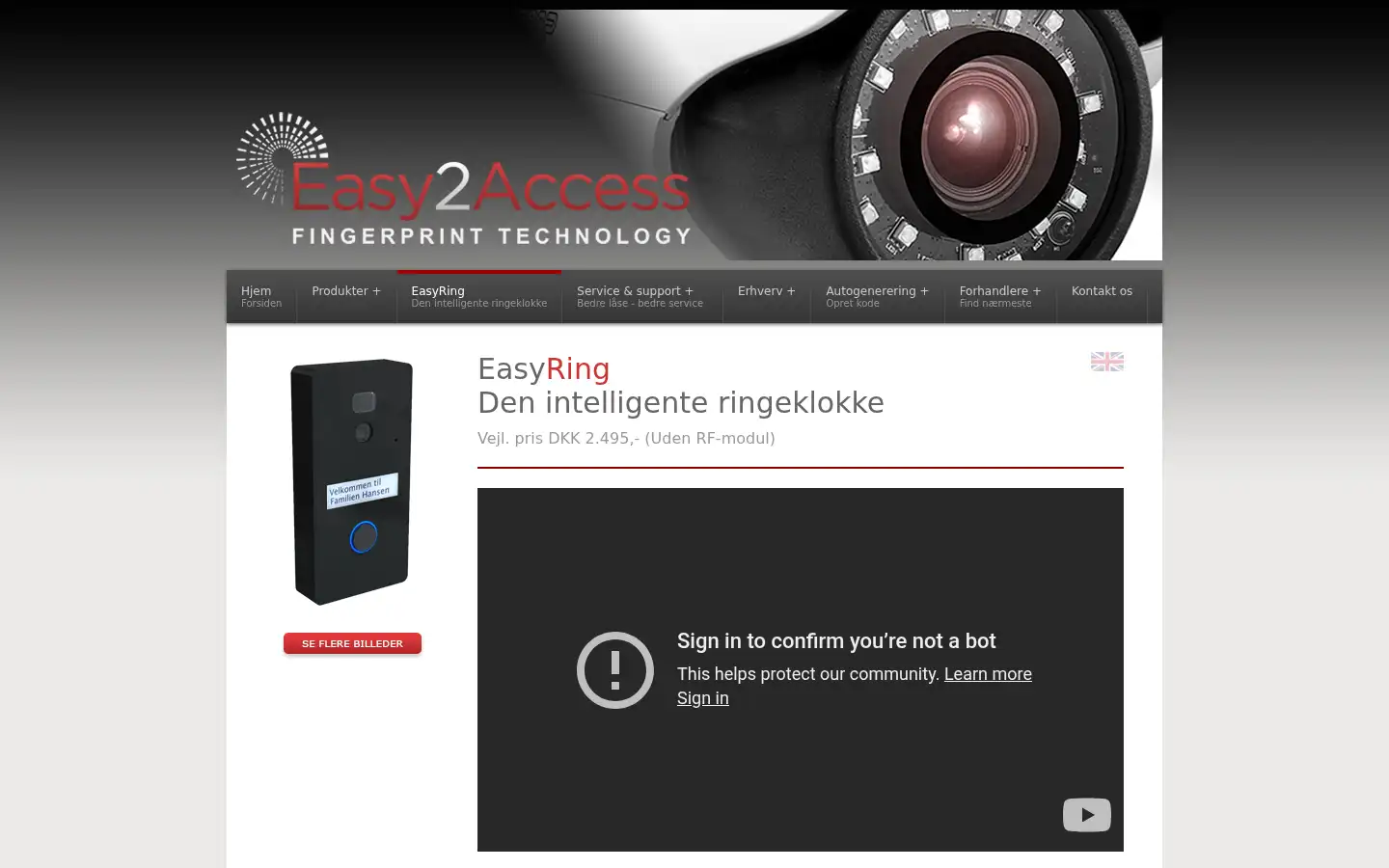 Screenshot of e2a.net