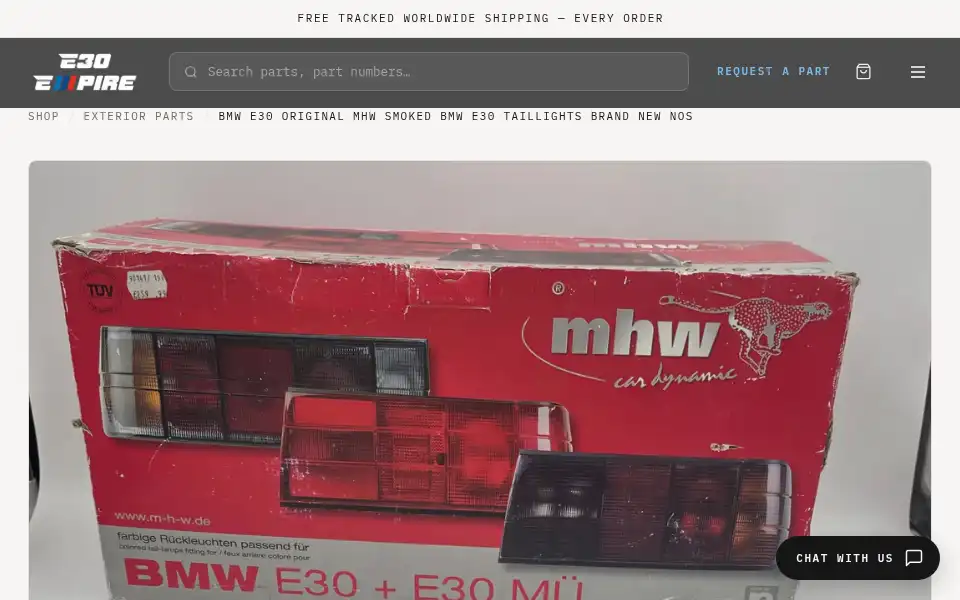 Screenshot of e30empire.com