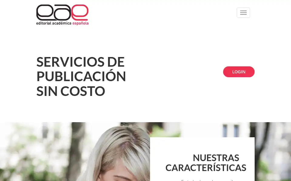 Screenshot of eae-publishing.com