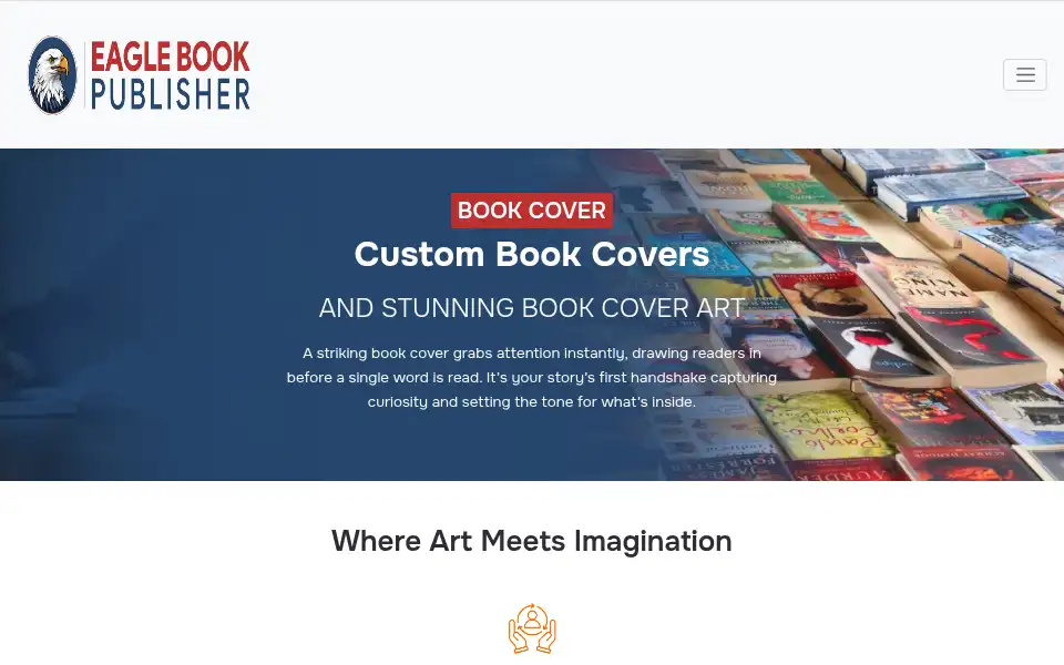 Screenshot of eaglebookpublisher.com