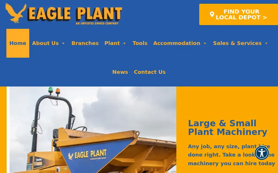 Screenshot of eagleplant.co.uk