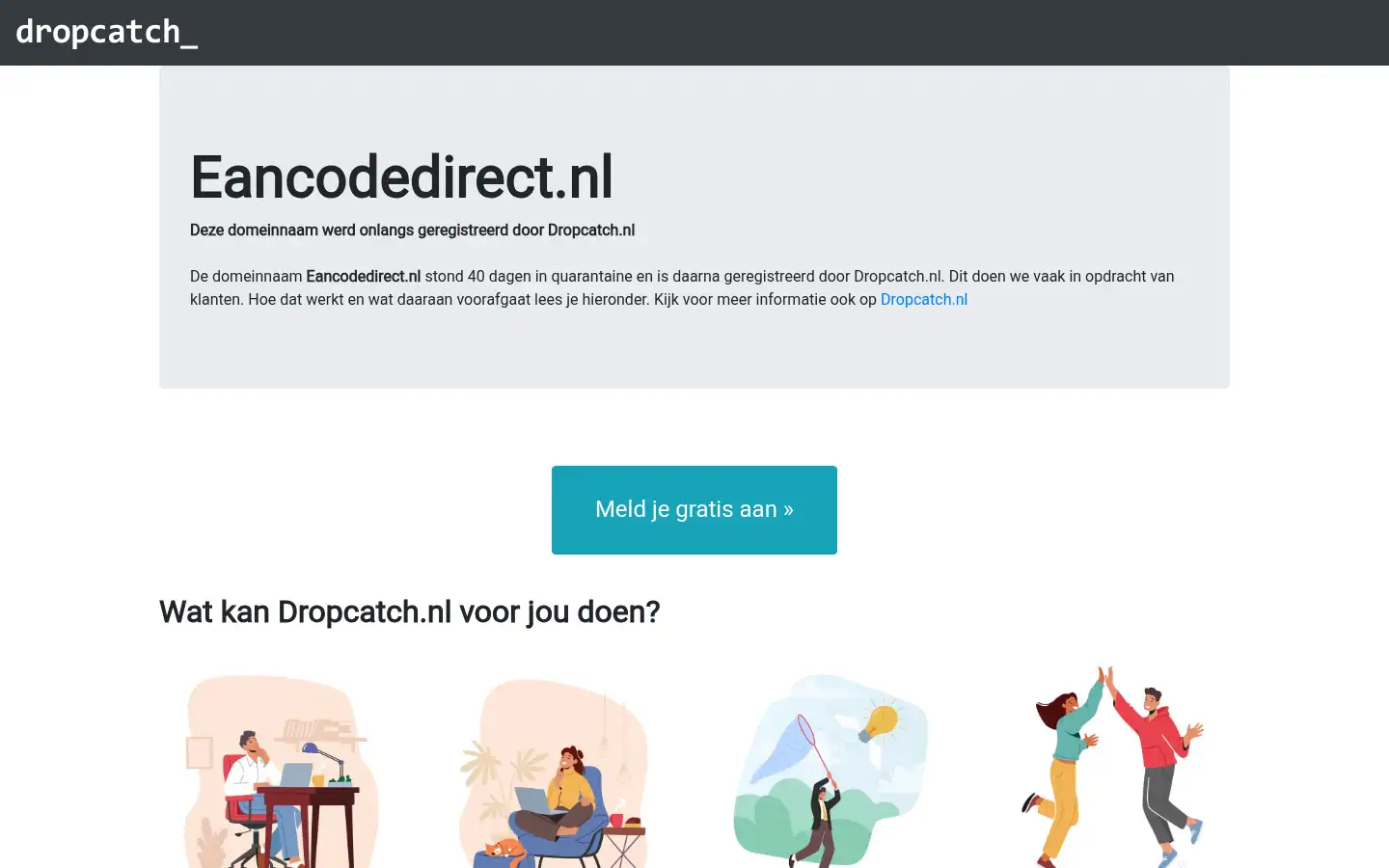 Screenshot of eancodedirect.nl