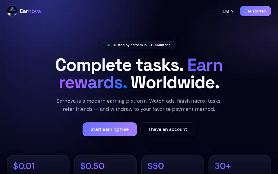 Screenshot of ear-nova.online