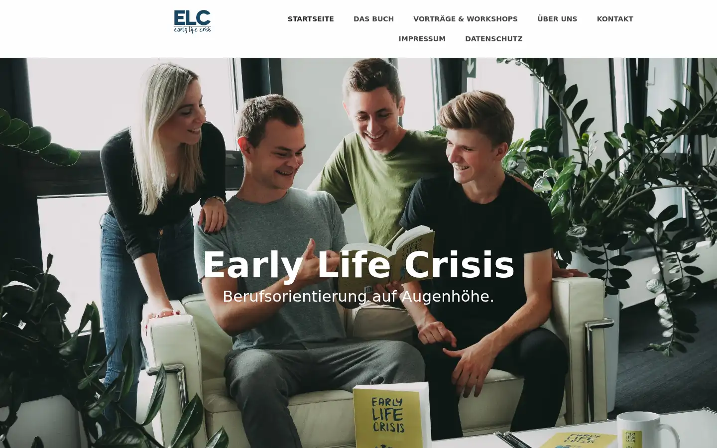 Screenshot of early-life-crisis.de