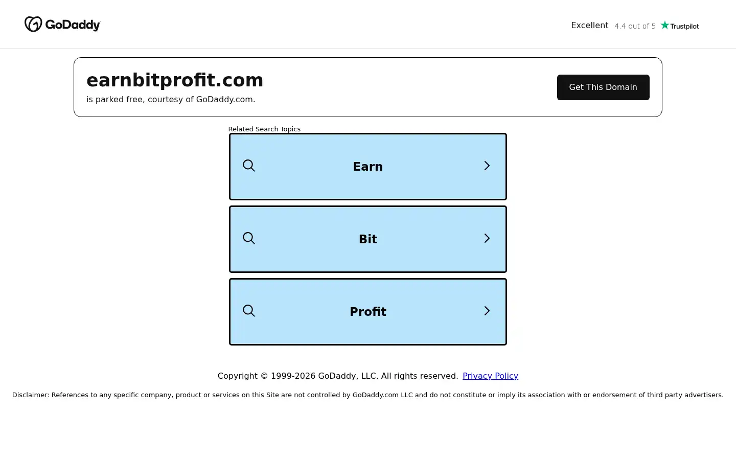 Screenshot of earnbitprofit.com
