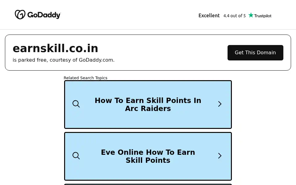 Screenshot of earnskill.co.in