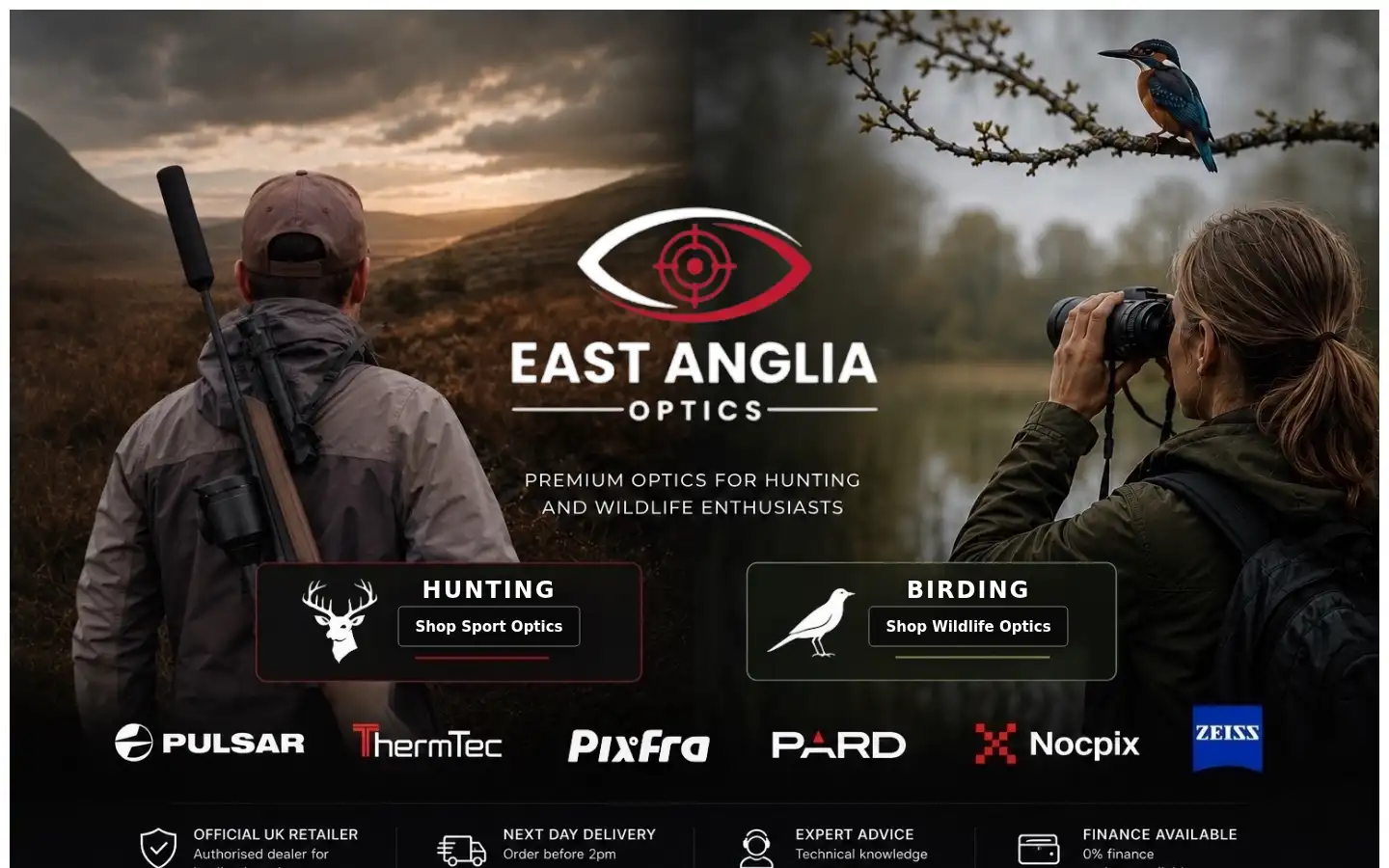 Screenshot of eastangliaoptics.co.uk
