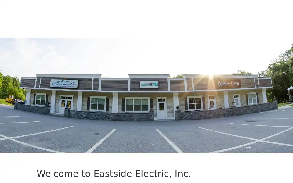 Screenshot of eastside-electric.com