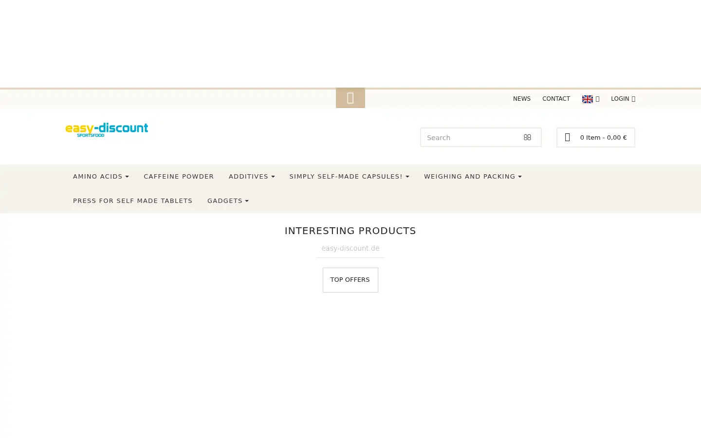 Screenshot of easy-discount.de