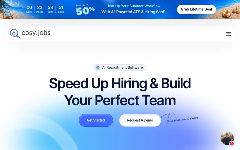Screenshot of easy.jobs