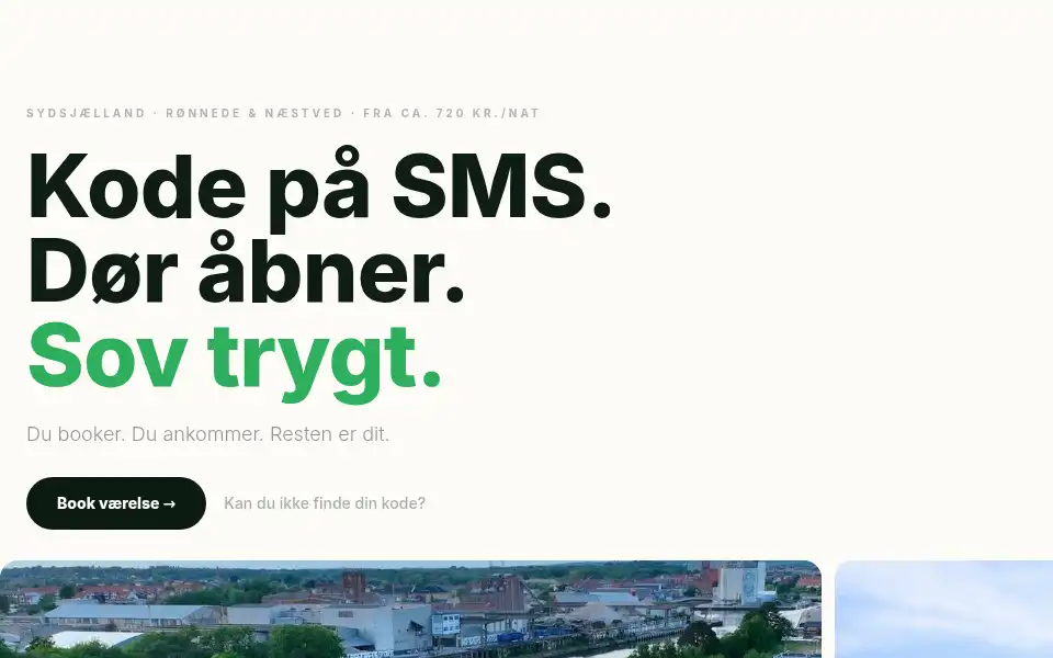 Screenshot of easy-stay.dk