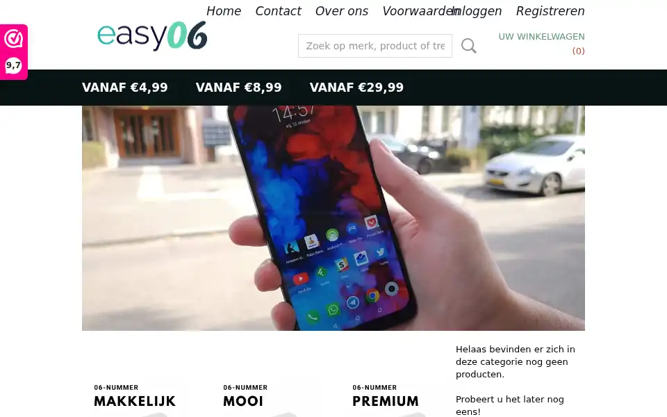 Screenshot of easy06.nl