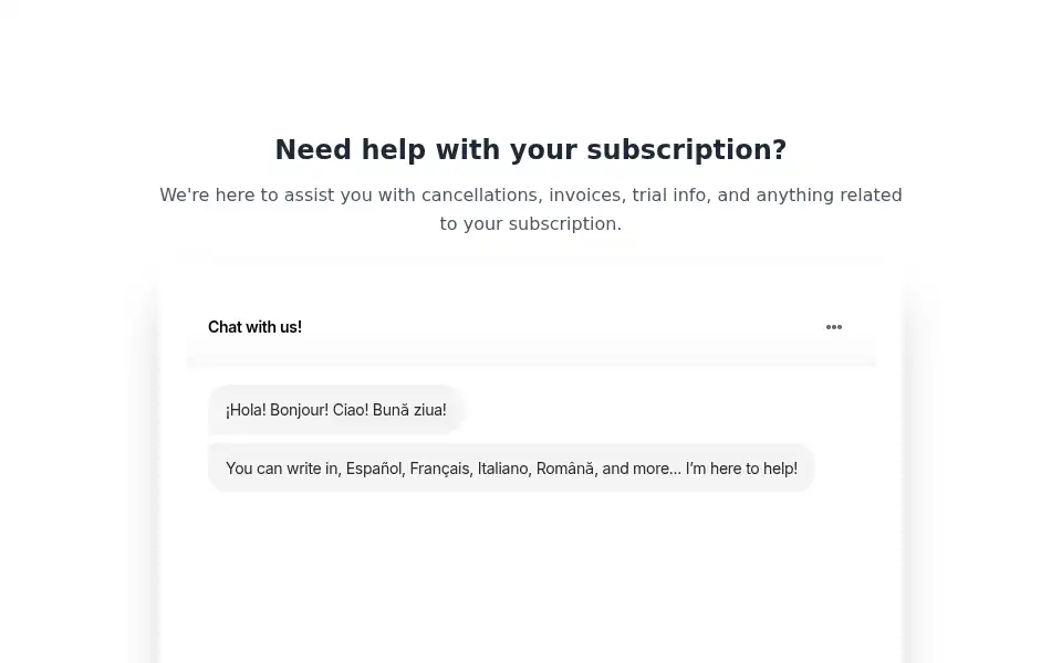 Screenshot of easyassist.io