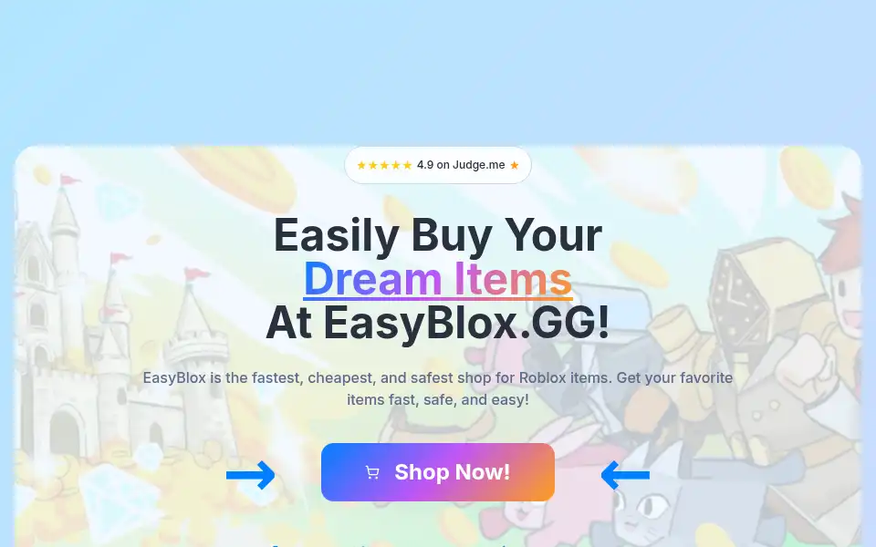 Screenshot of easyblox.gg