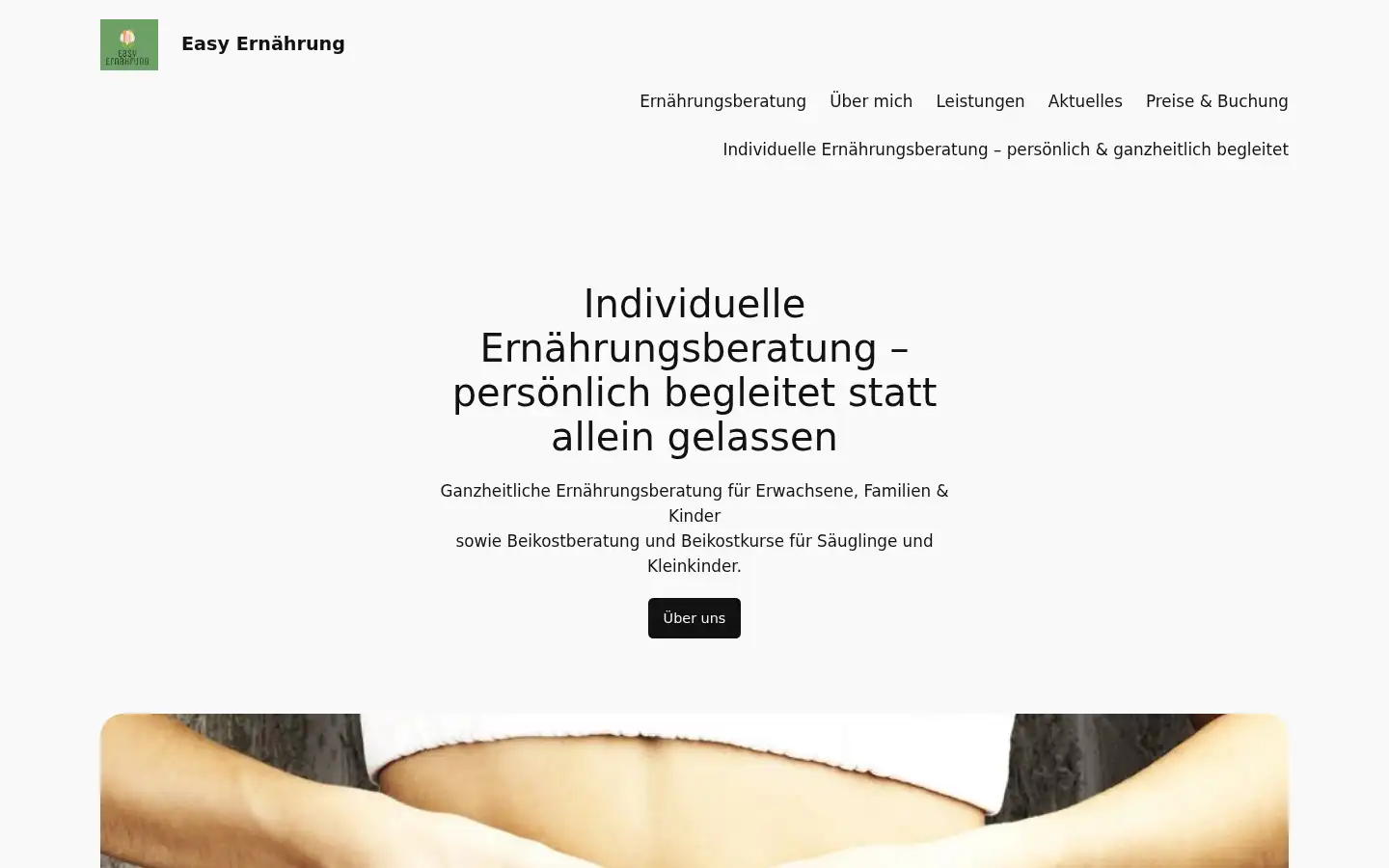 Screenshot of easyernaehrung.de