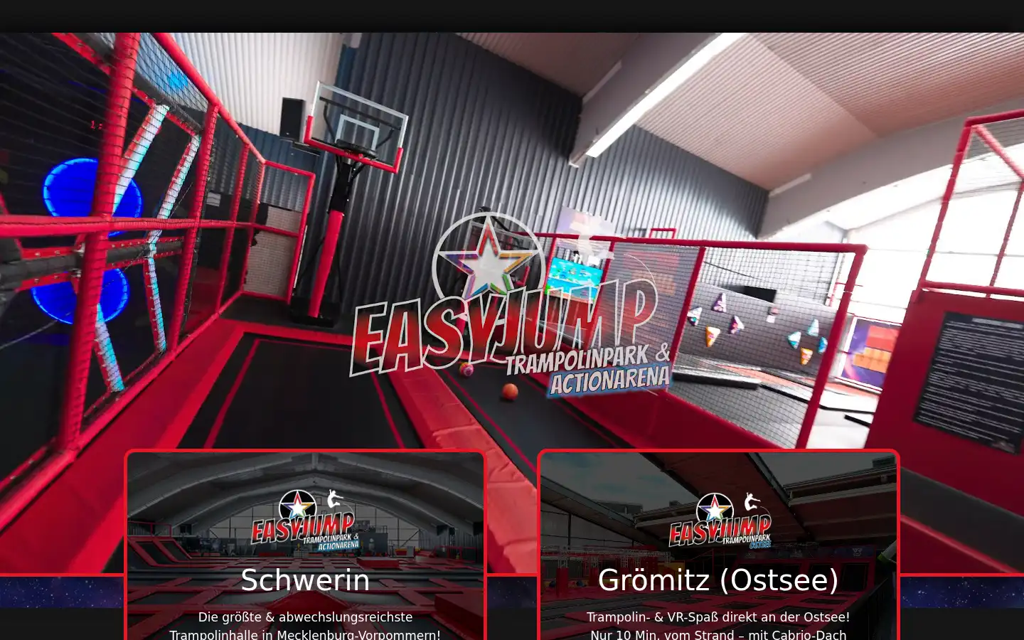 Screenshot of easyjump.de