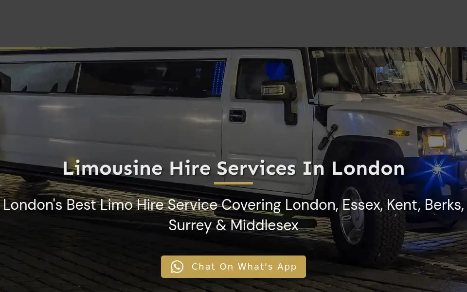 Screenshot of easylimo.co.uk