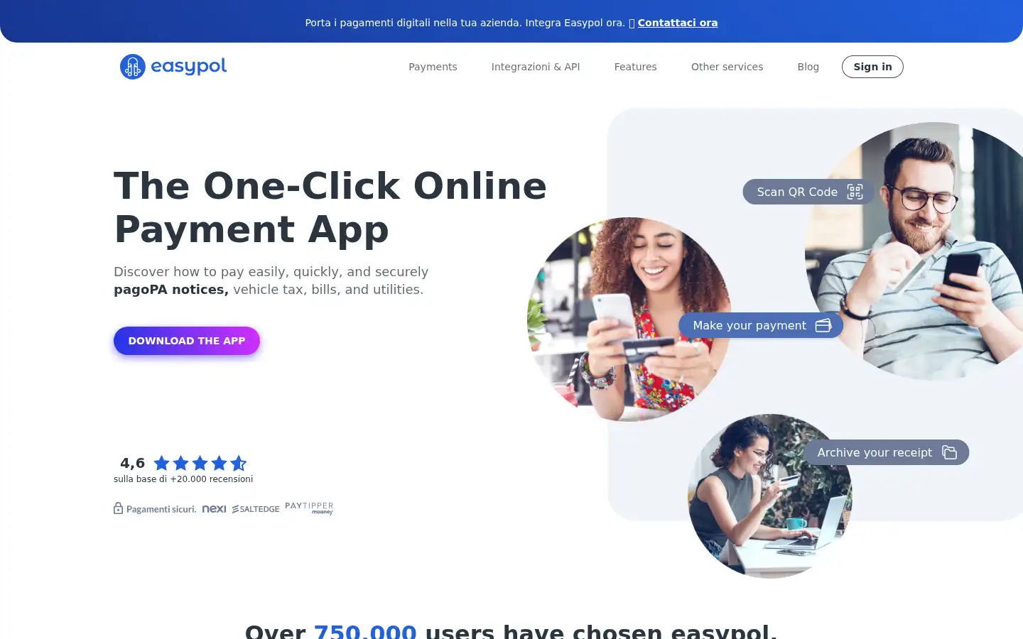 Screenshot of easypol.io