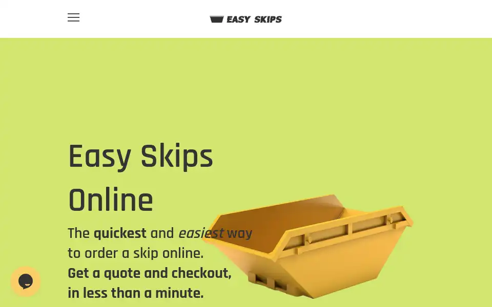 Screenshot of easyskips.online