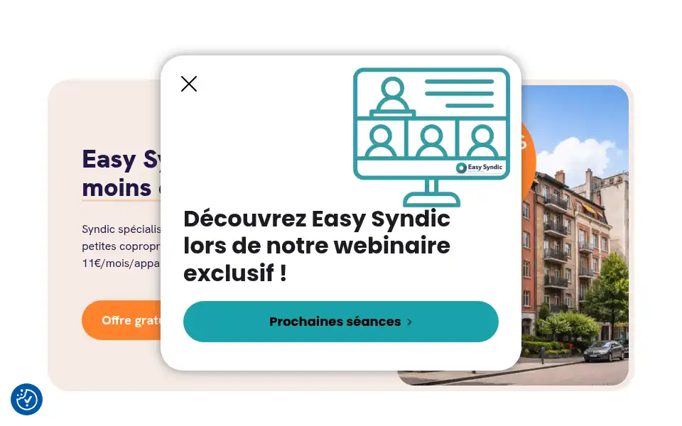 Screenshot of easysyndic.be