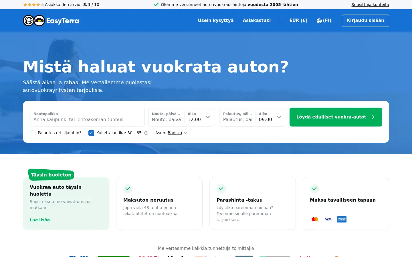 Screenshot of easyterra.de