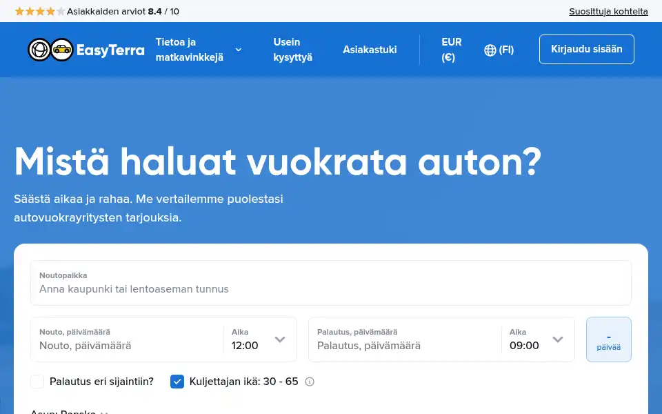 Screenshot of easyterra.es
