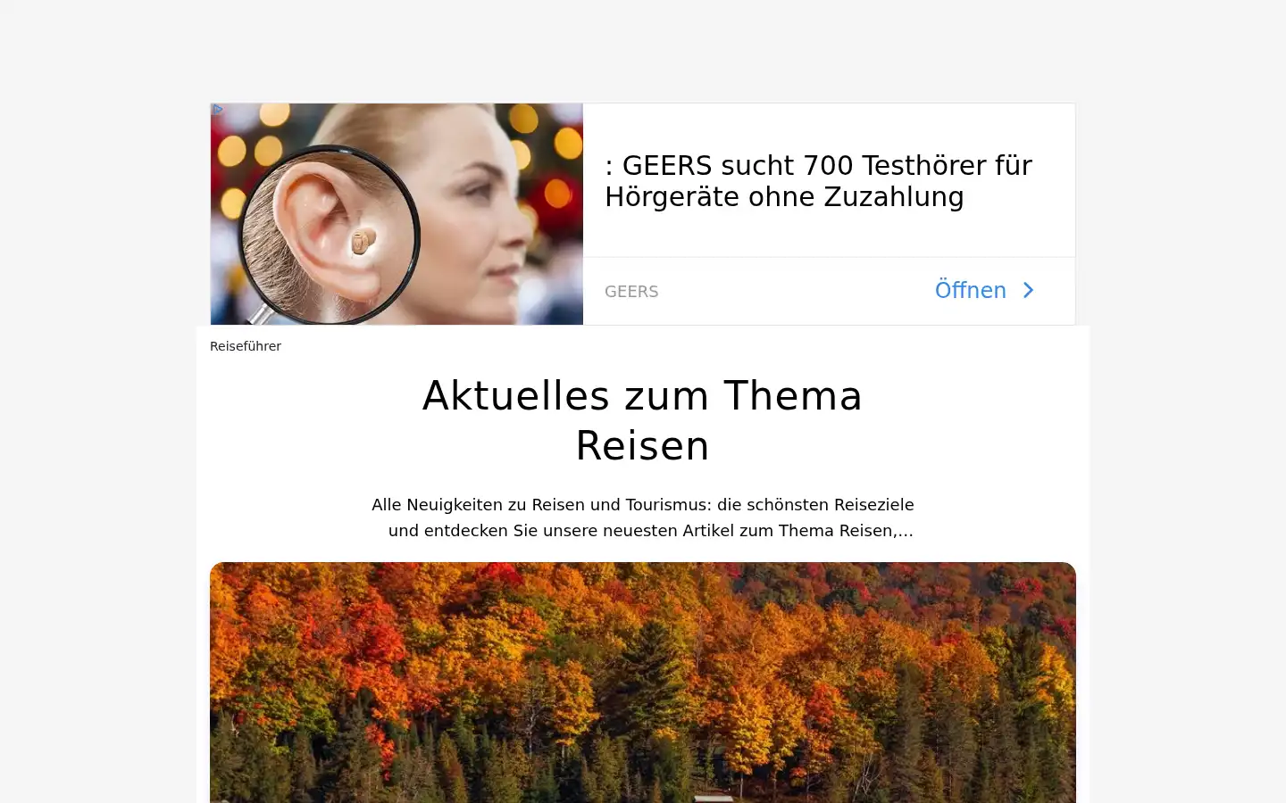 Screenshot of easyvoyage.de