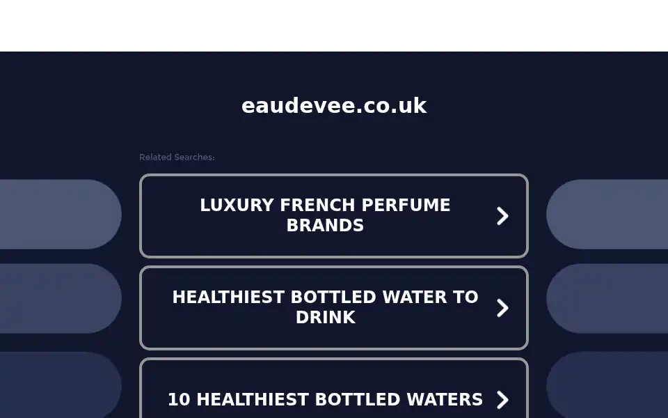 Screenshot of eaudevee.co.uk