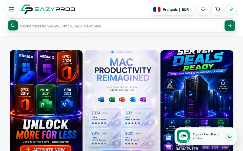 Screenshot of eazyproo.com
