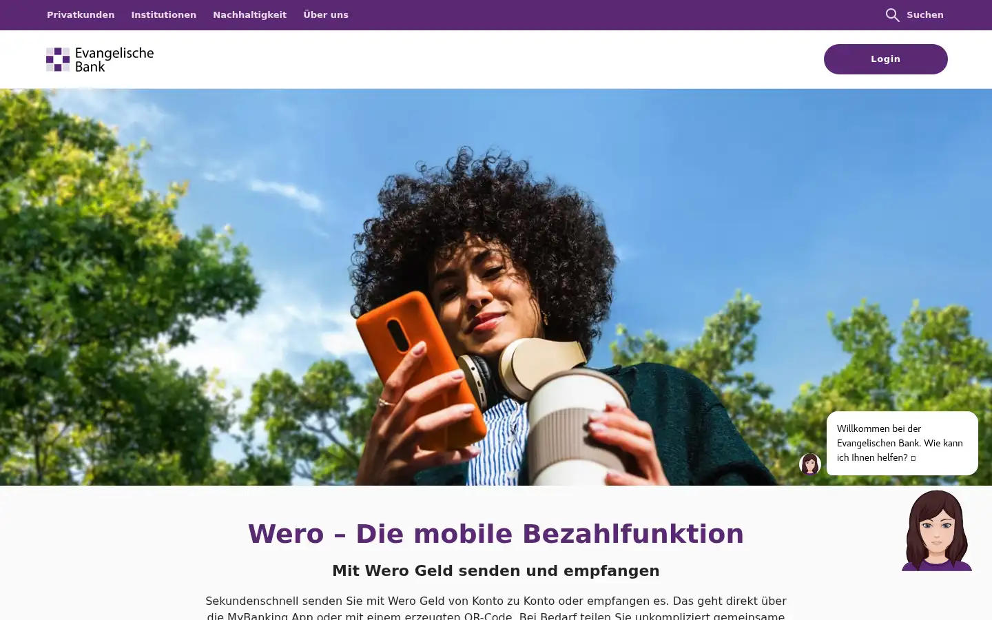 Screenshot of eb.de