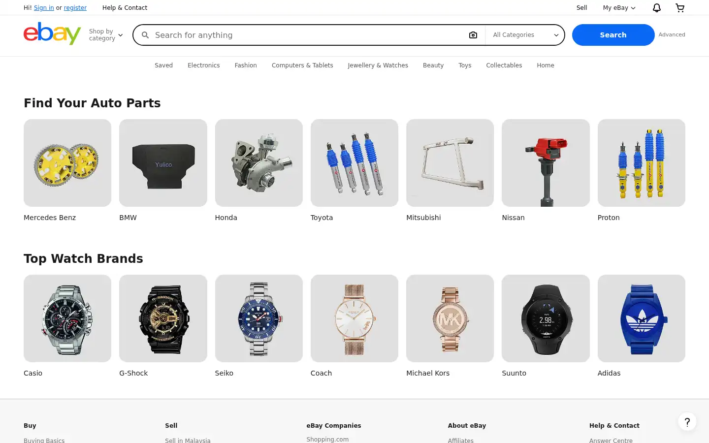 Screenshot of ebay.com.my