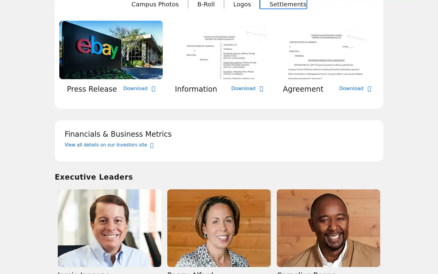 Screenshot of ebay.com