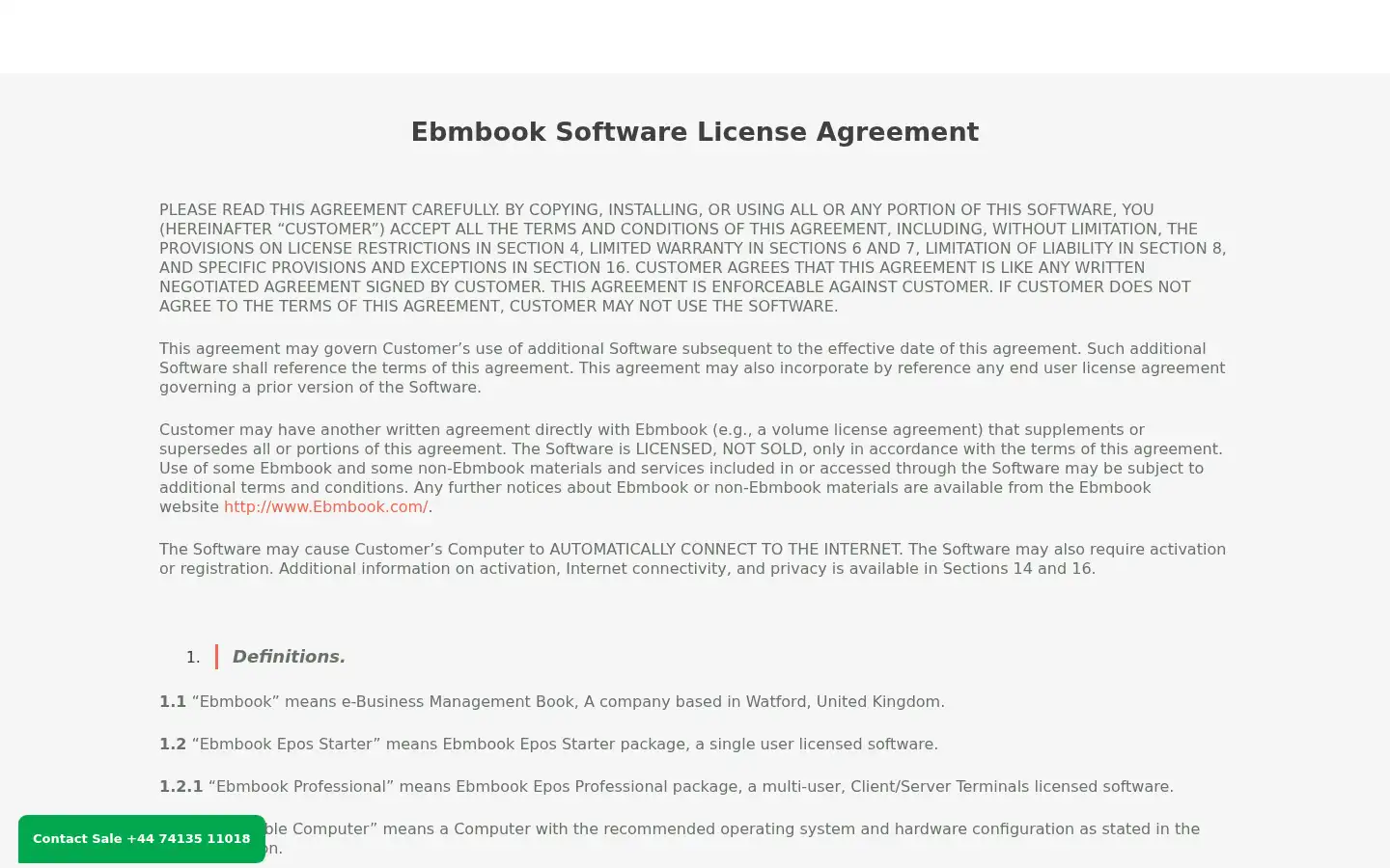 Screenshot of ebmbook.com