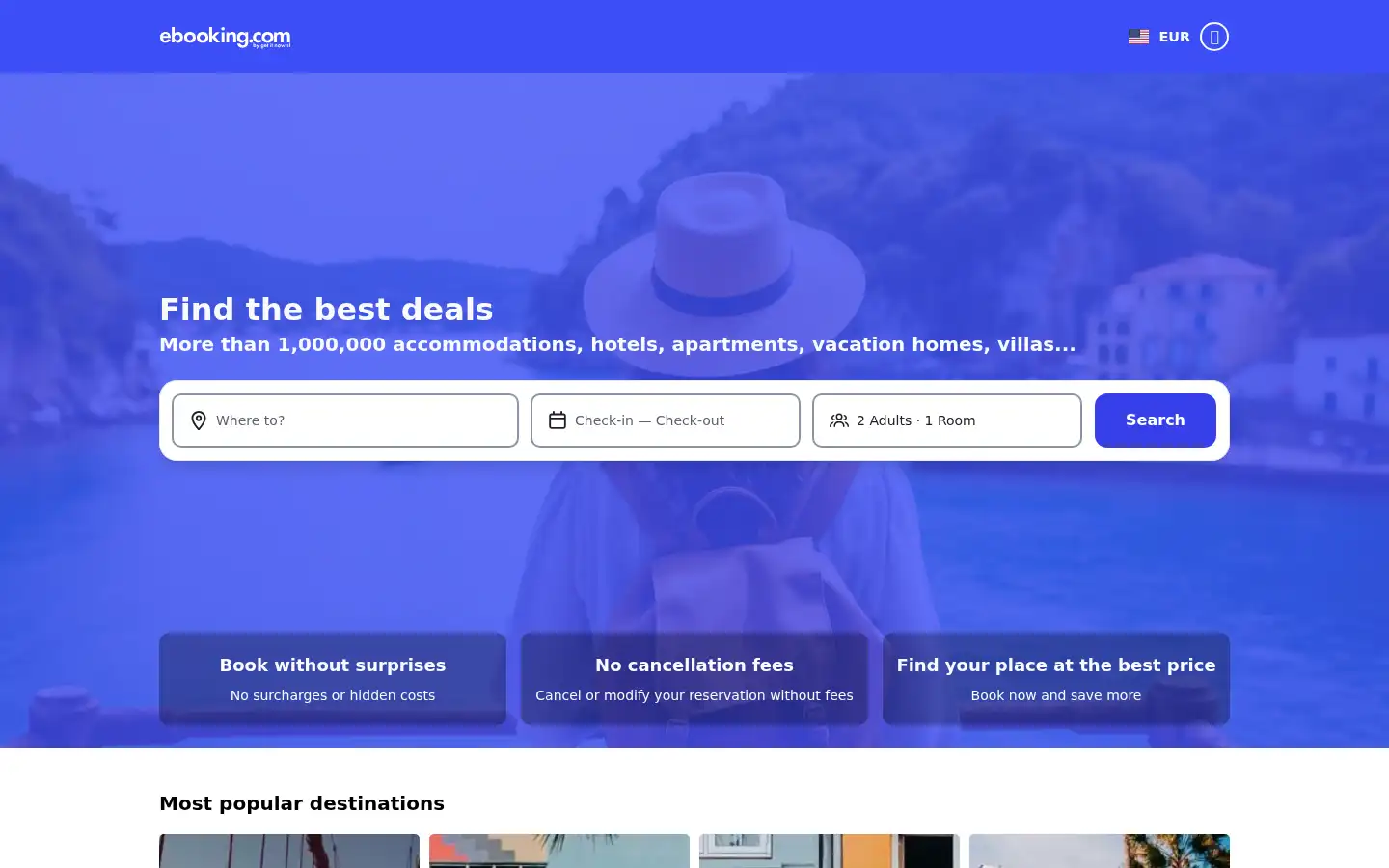 Screenshot of ebooking.it
