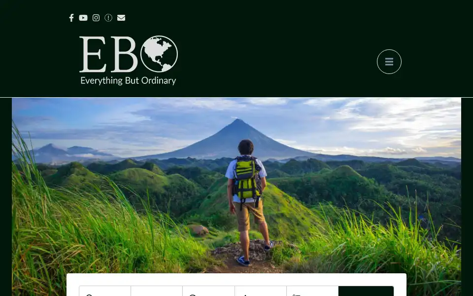 Screenshot of ebotravel.co.uk
