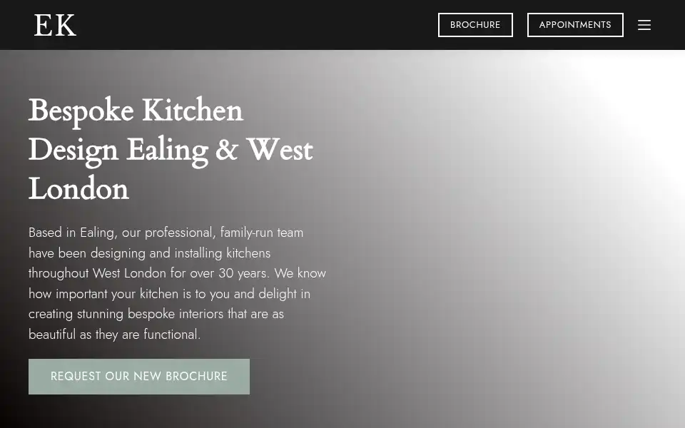 Screenshot of ebstonekitchens.co.uk