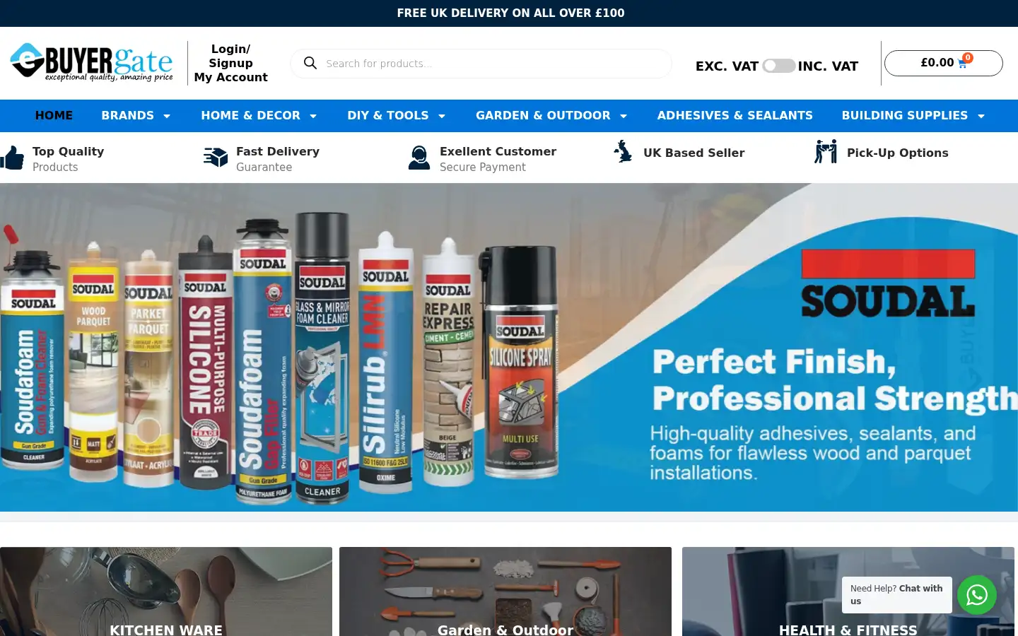 Screenshot of ebuyergate.com