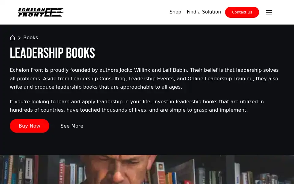 Screenshot of echelonfront.com