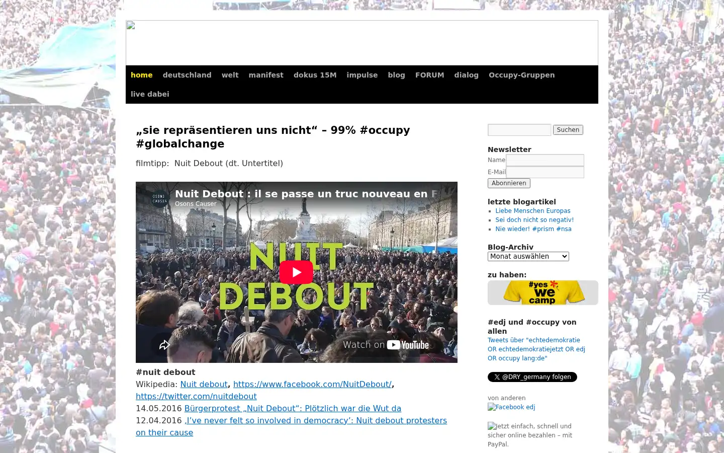 Screenshot of echte-demokratie-jetzt.de