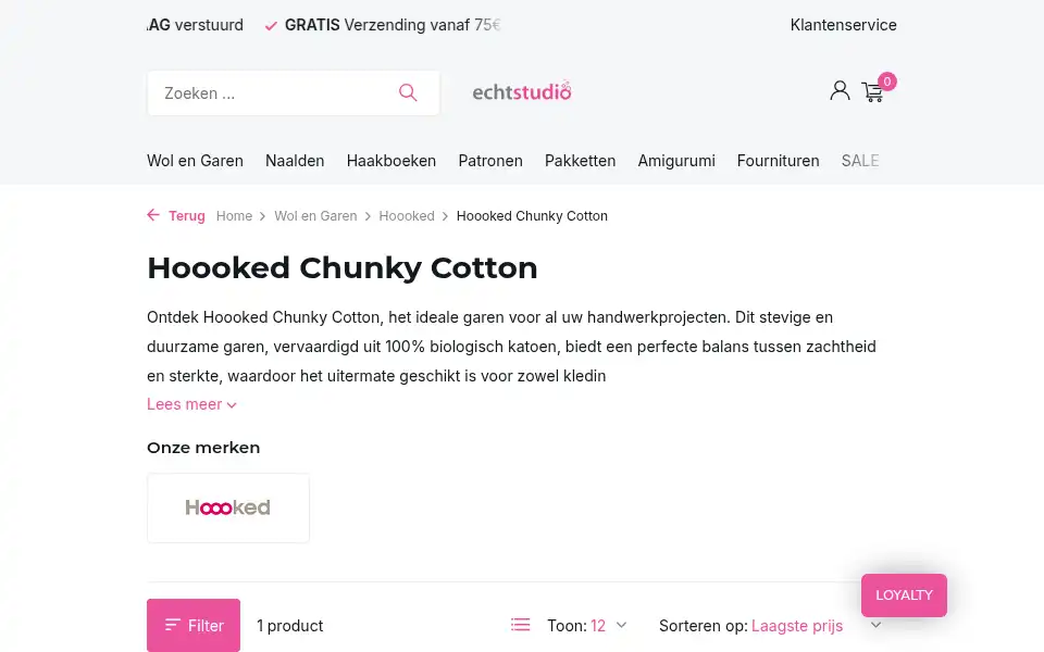 Screenshot of echtstudio.nl