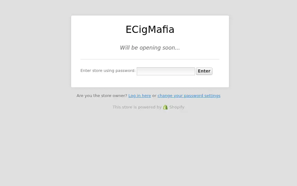 Screenshot of ecigmafia.co.uk