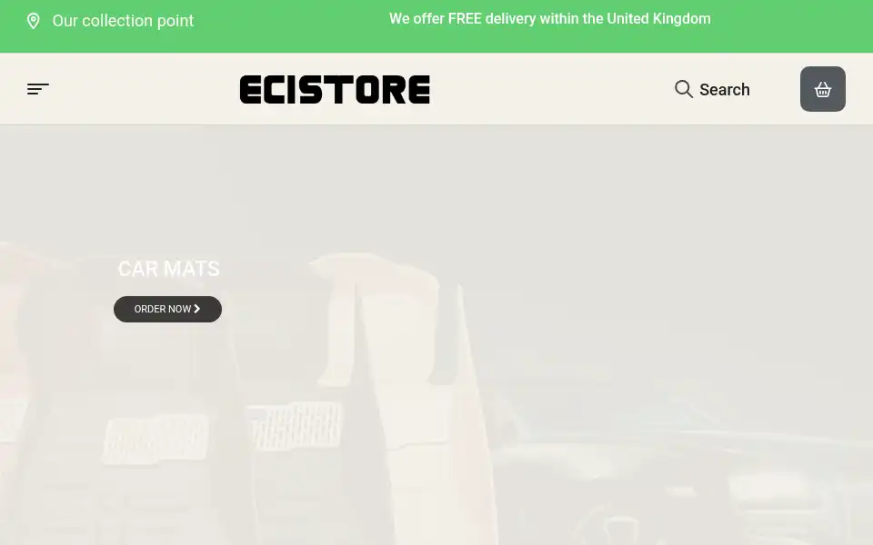 Screenshot of ecistore.com
